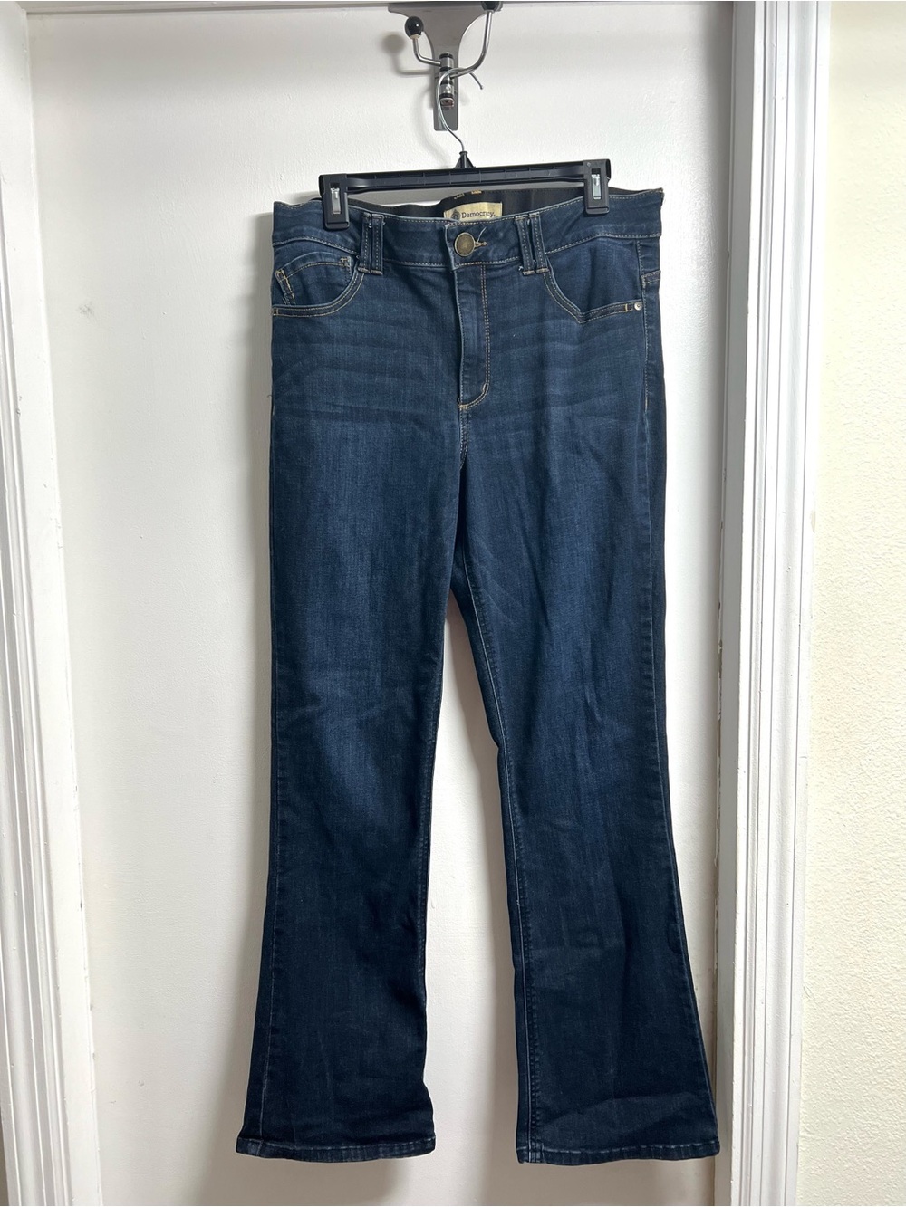 Democracy Women's Dark Indigo Flare Jeans